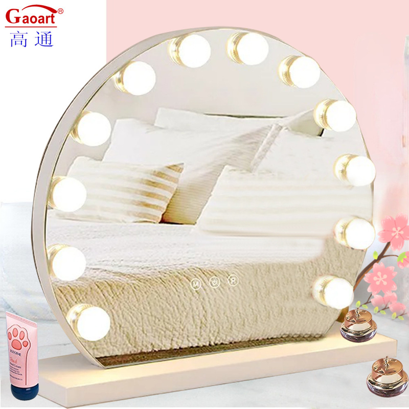 lâmpada de luz LED Chrome Decoração de casa com espelho de Hollywood Extra LOGO Sim Espelho cosmético