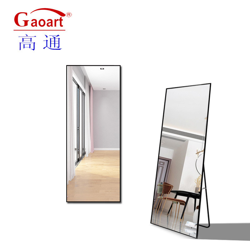 Estilo de design contemporâneo Piso Espelho Arco de grande porte Largo comprimento total para decoração residencial