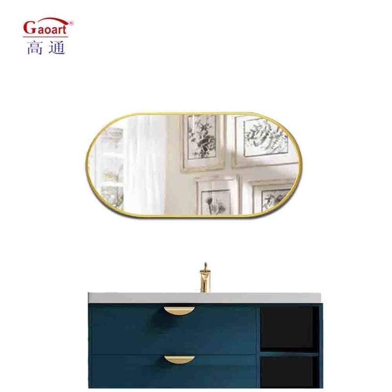 Decoração de casa Espelho de parede para beleza Luxo Barbeiro Sala Arte em hotel de moda