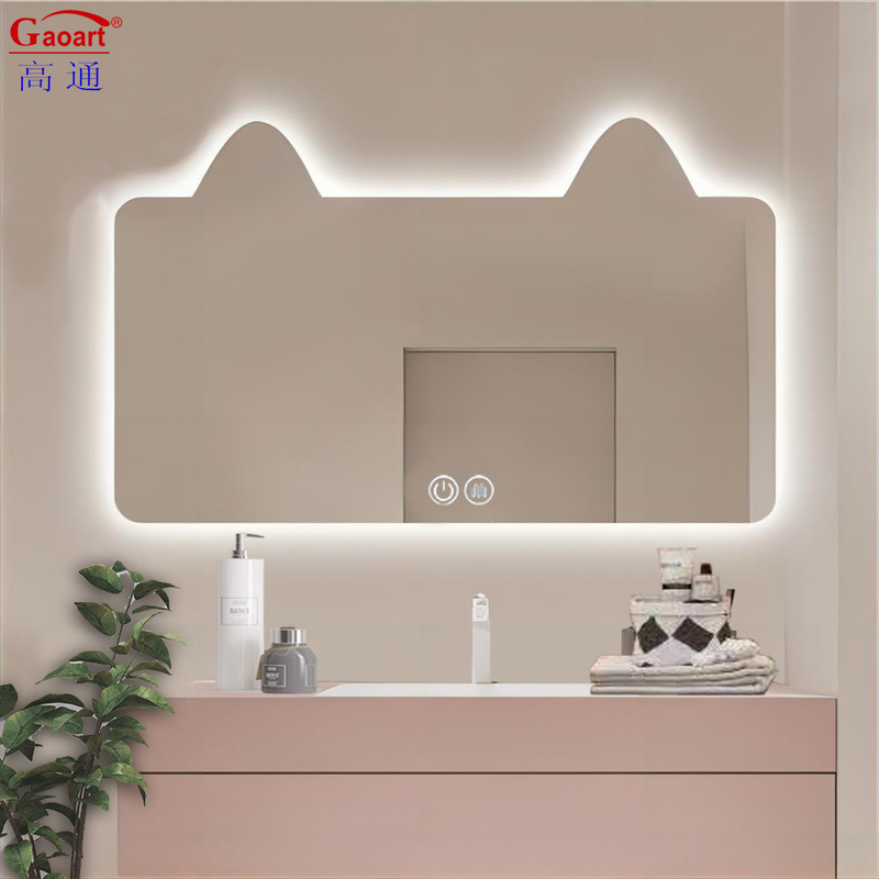 Duche Smart Glass Parede Full Light Up Decor Decorativo Portátil Para espelho de banheiro