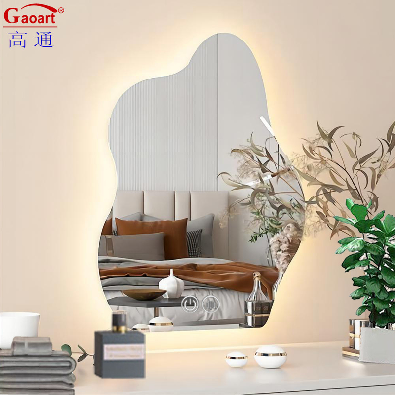 Dimensão personalizada Inteligente Portátil de comprimento inteiro retroiluminado Espelho LED para decoração residencial