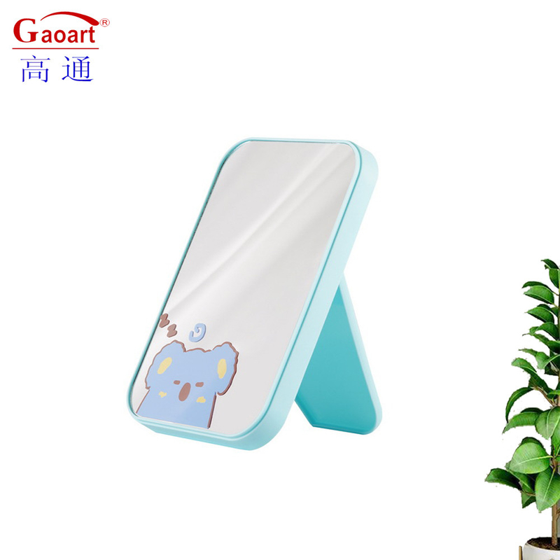 Top Fashion Design Style Standing Table Make Up Small Travel Cosmetic Makeup Espelho de mesa