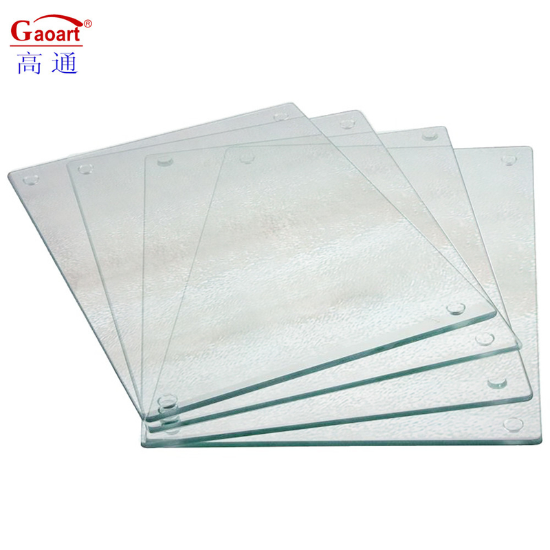 Listagem Golden Rectangle Tempered Glass Tabela de corte de tamanho do cliente para cozinha 500 Pcs