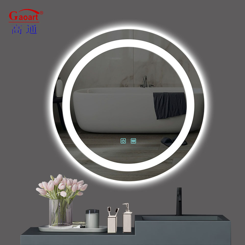 Smart Touch Screen Espelho LED para todos os dias na decoração de banheiros e decoração de casa moderna