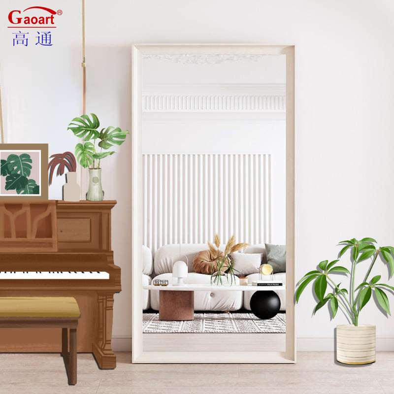 Todos os dias decoração vintage moldura de plástico espelho completo ideal para sala de estar diária