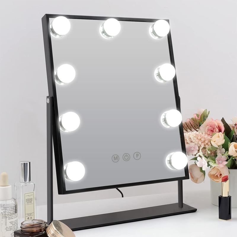 Obtenha a iluminação perfeita para a sua rotina de beleza Espelho de Hollywood Compre agora